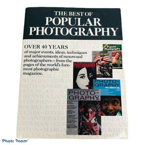 1979 The Best of Popular Photography First ED Print Large Hardcover Coffee Table